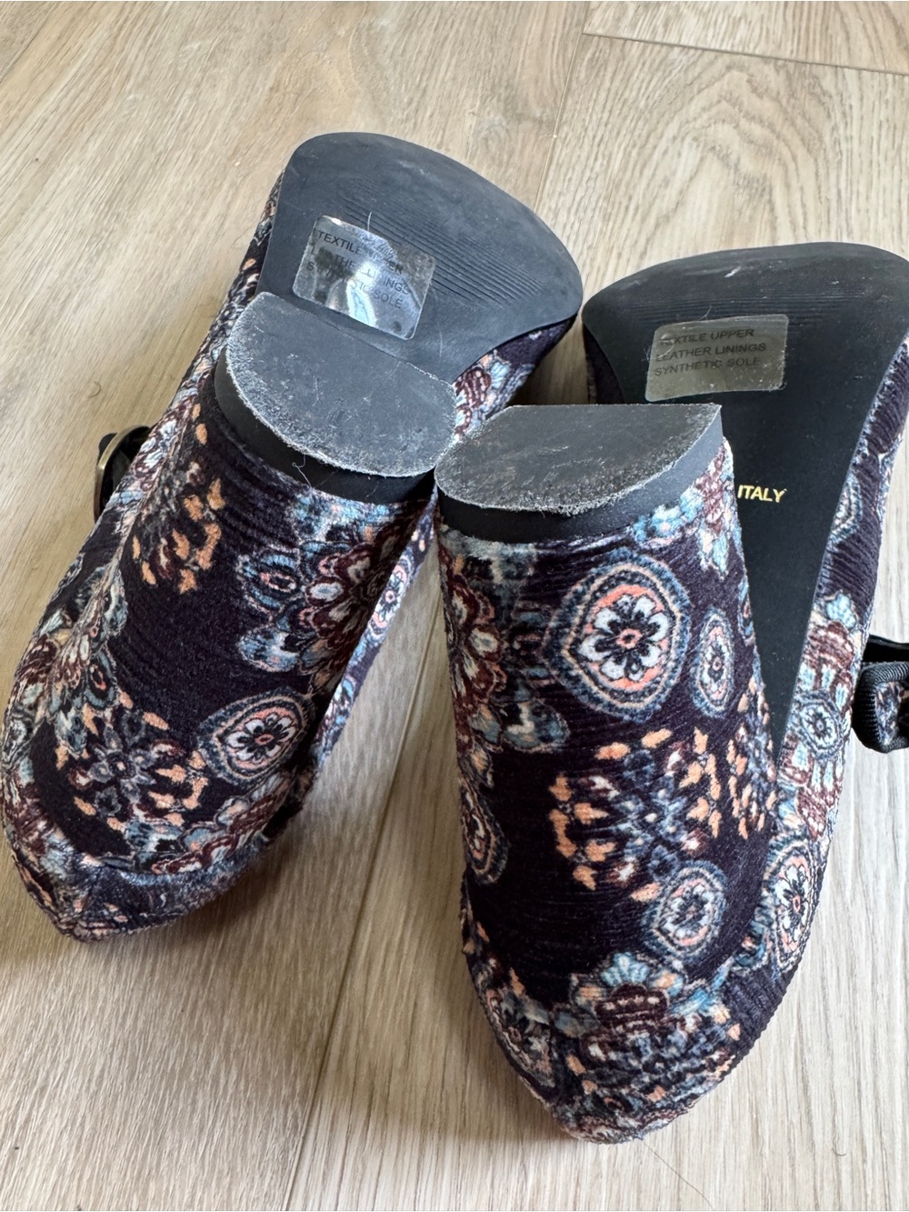 Sundance Catalog Beauty Beyond Heels Classic Mary Jane Strap Paisley Print - Picture 10 of 10